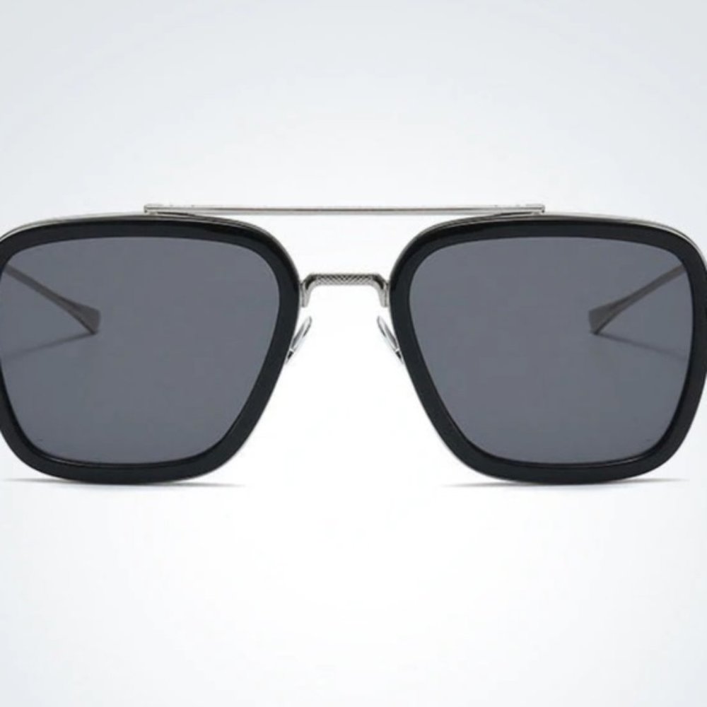 Vintage Metal Frame Sunglasses retro New - Picture 4 of 5